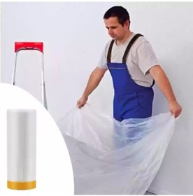 Resim Rulo Hışır Örtü Boya Badana Zemin Eşya Koruma Örtüsü 10 M² 