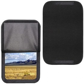 Resim Dashanshop Siyah Araç Perdesi Güneşlik - Uv Korumalı Işık Geçirmez Hafif Taşınabilir 