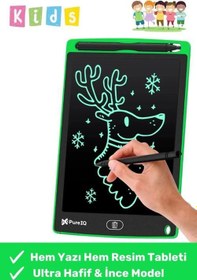 Resim Premium Lcd Ekranlı Kalemli Dijital Çizim Tableti Yazı Tahtası Boyama Resim Akıllı Tablet 8,5 Inç 