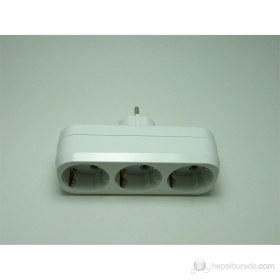 Resim Fiş 3'lü Makel Topraklı (Uzun Tip) 