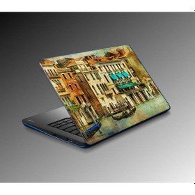 Resim Laptop Sticker Notebook Pc Kaplama Etiketi Venice Vintage 
