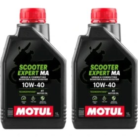 Resim Motul Scooter Expert Ma 10W-40 2’li Set 
