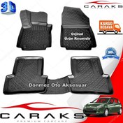 Resim Renault Clio 3 3D Paspas Havuzlu Siyah Hb 2006-2012 Arası Caraks N11.19719 