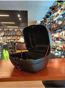 Resim Maxem 40 Lt Siyah Renk Motosiklet Arka Çanta 
