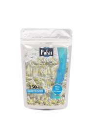 Resim Pufai Sigara Filtresi Ağızlık 5 Mm 6 Mm 450 Adet 3 Yeniden Kullanılabilir Paket 