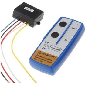 Resim Zcjb Magideal Yeni 12v Kablosuz Vinç Uzaktan Kumanda Anahtarı Atv Suv Araba İçin Uygun 