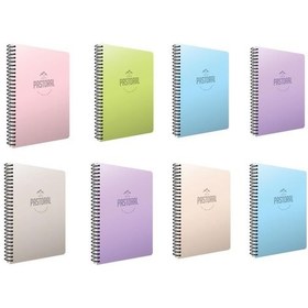 Resim Gıpta Pastoral 72 Yp. A4 Spiralli Pp. Kapak Defter Çizgili 8'Li 