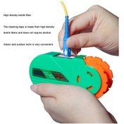 Resim Tenfowee Optik Fiber Temizleyici Kutusu - Fc/sc/lc/st Uyumlu, Alkolsüz Süper İnce Fiber, 500 Kullanıma Dayanır, Manuel Operasyon, Çevre Dost 