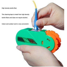 Resim Tenfowee Optik Fiber Temizleyici Kutusu - Fc/sc/lc/st Uyumlu, Alkolsüz Süper İnce Fiber, 500 Kullanıma Dayanır, Manuel Operasyon, Çevre Dost 