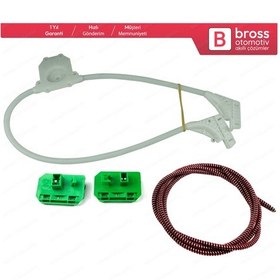Resim Renault Premium Kerax Midlum LF 45 55 FL/E İçin Sol Cam Kriko Set 