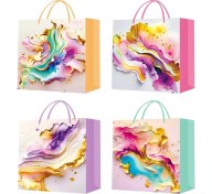 Resim Küçük Boy Ipli Karton Çanta 