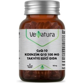 Resim Venatura Koenzim Q10 100 MG 30 Yumuşak Kapsül 