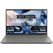Resim Casper Nirvana X600.7430-8F00X-G-F AMD Ryzen 5-7430U 8GB RAM 1TB NVME SSD Freedos Laptop 