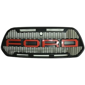 Resim Ford Transit 2014-2018 Arası Uyumlu Gtr Panjur Kırmızı Ford Yazılı 