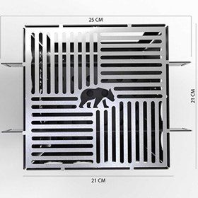 Resim Kamp Ayısı PYRO Portatif ve Katlanır Çok Yakıtlı Taşıma Çantalı Kamp Ocağı 