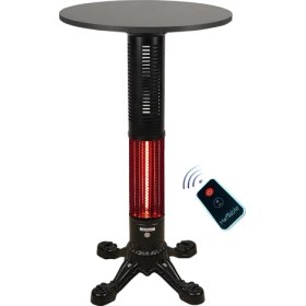 Resim Hottable Tekno Pub Plus 2000 Watt Uzaktan kumandalı Isıtıcılı Bar/Bistro Masası 