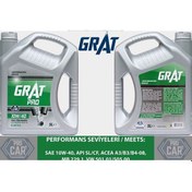 Resim Grat 10w40 Motor Yagı Yarı Sentetık 5 Lt (610405) 