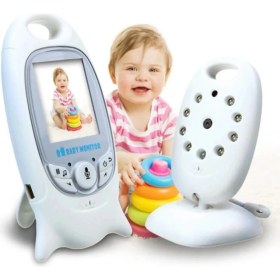 Resim VB-601 Kameralı Bebek Monitörü Net Görüntü Gece Görüşlü 