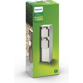 Resim Paslanmaz Çelik Güç Kaynağı, Uyumlu Hava Koşullarına Dayanıklı Akıllı Priz 