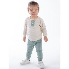 Resim Bellamio Kids Mint Yeşili Erkek Bebek Takımı mint 