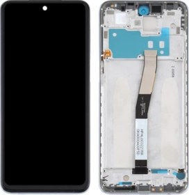 Resim Xiaomi Redmi Note 9 Pro Uyumlu Çıtalı Servis Lcd Ekran Dokunmatik Beyaz 