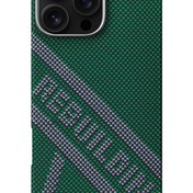 Resim Rebuilding iPhone 16 Pro MagSafe Uyumlu Aramid Fiber Kılıf Yeşil 