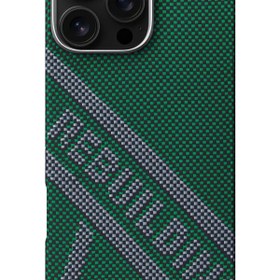 Resim Rebuilding iPhone 16 Pro MagSafe Uyumlu Aramid Fiber Kılıf Yeşil 