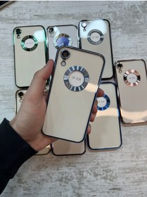Resim Tria Apple Iphone Xr Uyumlu Kamera Lens Koruyuculu Elektroliz Lazer Silikon Telefon Kılıfı 