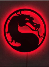 Resim Mortal Kombat Led Işıklı Tablo (523523867) 