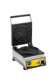 Resim Remta W12 Elektrikli Çiçek Model Waffle Makinası 21cm Çap 