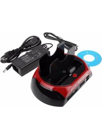 Resim AoGo Usb 2.0 2.5"/3.5" Ide Sata Hdd Dock Kart Okuyucu 