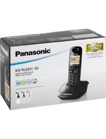 Resim Panasonıc KX-TG2511 Dect Telsiz Telefon Beyaz Masa Telefonu Beyaz 