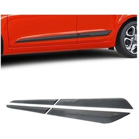 Resim Renault Clio 1 2290-1998 Kapı Çıtası Mat Siyah 3m Bantlı 4 Parça 