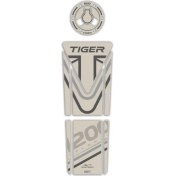 Resim GP Kompozit Triumph Tiger 1200 2014-2016 Uyumlu Tank Pad Seti Kum 