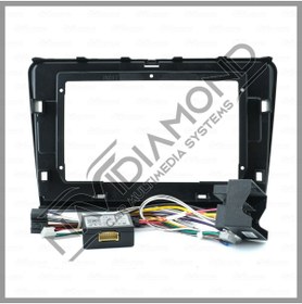 Resim NAVİDİAMOND ÖZER ELEKTRONİK SKODA SUPER B 2009-2015 ANDROID TEYP ÇERÇEVE (10 INCH) - SOKET - CANBUS 