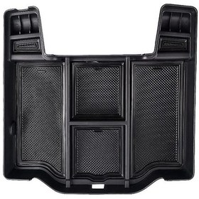 Resim Dofolink Dodge Ram 1500 2019-2021 Tam Konsol Organizer, Abs Malzeme Araç İç Depolama Tray, Telefon Cüzdan Giyilebilen Ek Depo Bölgesi 