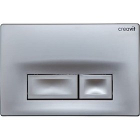 Resim Creavit Gp3002 Mat Gri Boyalı Kumanda Paneli Buton Gri 