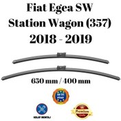 Resim Fiat Egea Sw Station Wagon 358 2018 2019 Uyumlu Ön Cam Silecek Süpürgesi Takımı 650/400mm Silbak Sb2616c 