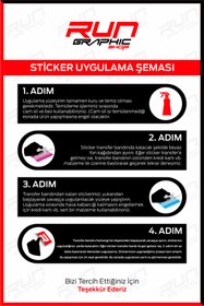 Resim Durmaz Konsept MT 07 2018-2019 Uyumlu ARI METAL CAM STİCKER 