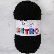 Resim La Mia RETRO Siyah El Örgü İpi - LM6500 