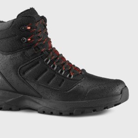 Resim Decathlon Quechua Erkek Su Geçirmez Outdoor Kar Botu - Siyah - SH500 Mountain 
