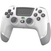 Resim Ps4 / Switch / Pc Jiroskoplu Gamepad Oyun Denetleyicisi Beyaz Gri 