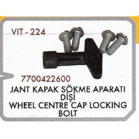 Resim Vitesse 224 Jant Kapağı Sokme Aparatı Dişı 7700422600 