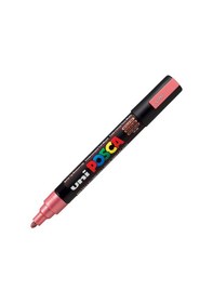 Resim Uni Pc-5M Posca Boyama Markörü 1.8-2.5 Mm Metalik Kırmızı 