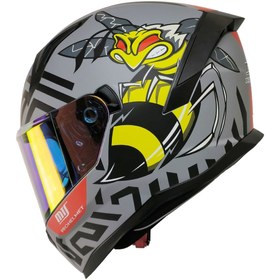 Resim Mts M-910 Mat Bee Güneş Vizörlü Kask 
