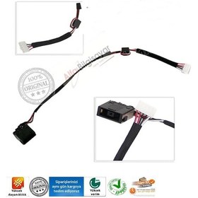 Resim Laptopyedekparca Lenovo Uyumlu Y5070 Y50 Power Dc Jack Soket Laptop Adaptor Giriş Soketi 