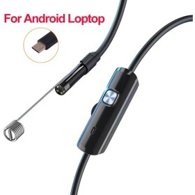 Resim Xiyu Shop USB Stili 1 Milyon 6 LED Su Geçirmez Endoskop Kamera Esnek 3 In 1usb Borescope Kamera Androidpc Dizüstü Araba Tamir Aracı mm (Yurt Dışından) 