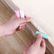 Resim 10 Adet Kaymaz Yatak Çarşafı Klipsleri - Güvenli Yorgan ve Matras Tutma için Dayanıklı Polipropilen Sabitleyiciler, Ev Yataklığı İçin Gri Plastik Klipsler, Kaymaları ve Kırışıkları Önler, Temizlemesi Kolay, Yatak Aksesuarları | Kullanıcı Dostu Tutuş | Güçlü Bağlantı Elemanı 