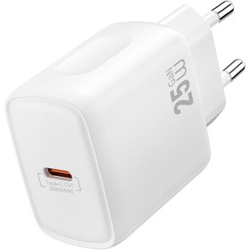 Resim Wiwu Wi-G016 Essen Serisi GaN Tech PD Hızlı Şarj Özellikli Şarj Başlığı 25W - Beyaz 