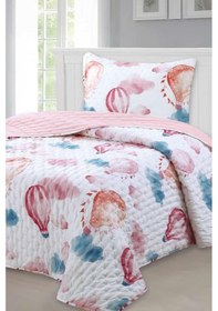 Resim Balloon Genç Ve Çocuk Tek Kişilik Yatak Örtüsü 180x240 Çok Renkli 